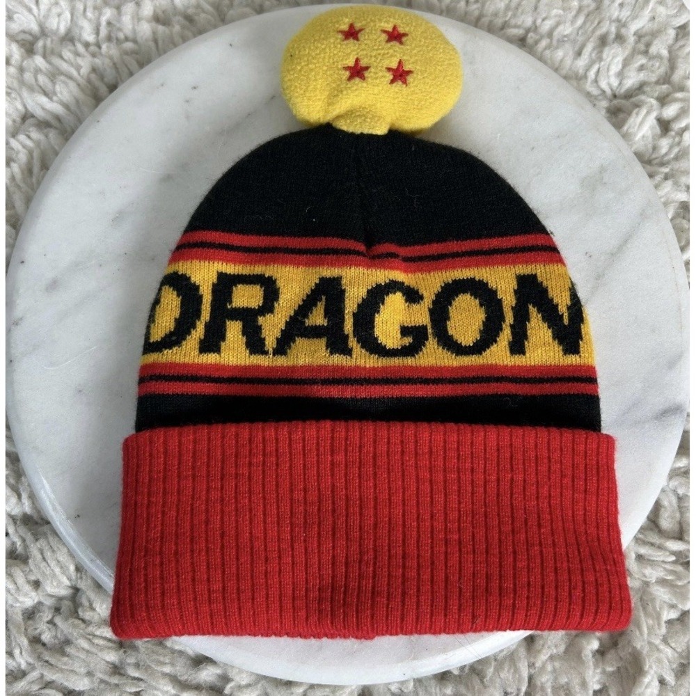 Dragon‎ Ball Z For Star Pom Cuff Beenie Hat